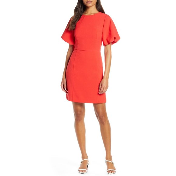 Eliza j puff sleeve dress Clearance